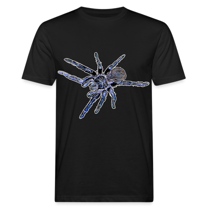 Männer Bio-T-Shirt Pterinopelma sazimai - Schwarz