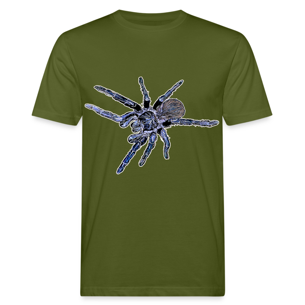 Männer Bio-T-Shirt Pterinopelma sazimai - Moosgrün