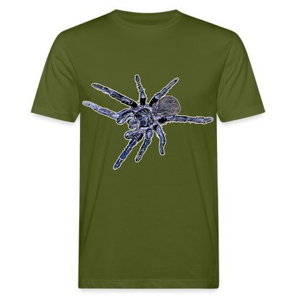 Männer Bio-T-Shirt Pterinopelma sazimai - Moosgrün