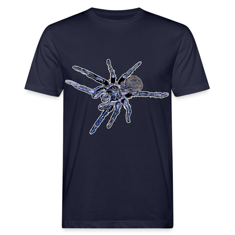 Männer Bio-T-Shirt Pterinopelma sazimai - Navy