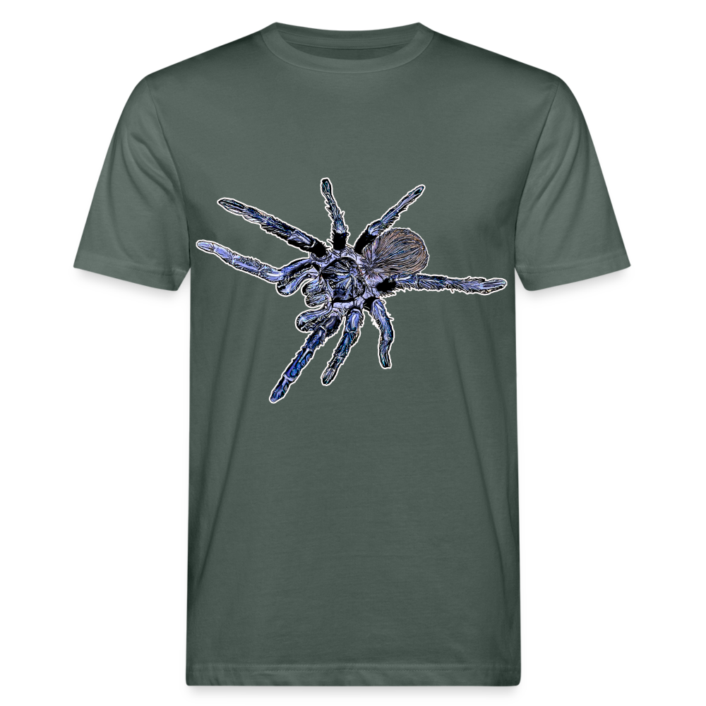 Männer Bio-T-Shirt Pterinopelma sazimai - Graugrün