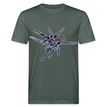 Männer Bio-T-Shirt Pterinopelma sazimai - Graugrün
