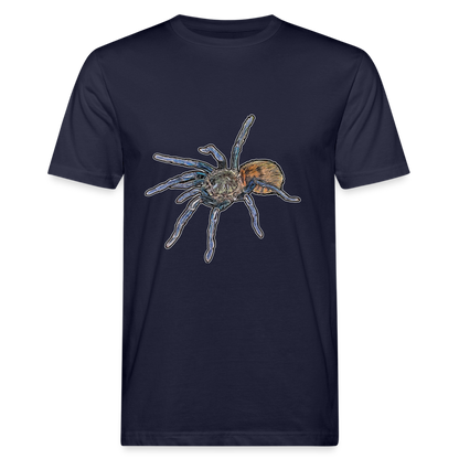 Männer Bio-T-Shirt Chromatopelma cyaneopubescens - Navy