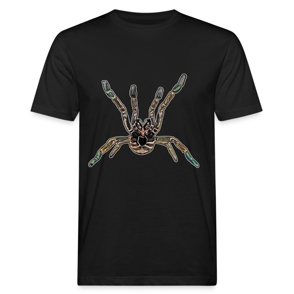 Männer Bio-T-Shirt Pterinochilus murinus tcf - Schwarz