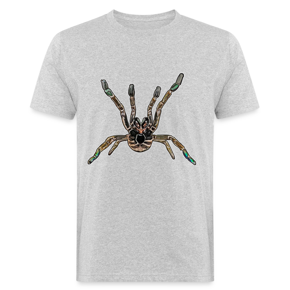 Männer Bio-T-Shirt Pterinochilus murinus tcf - Grau meliert