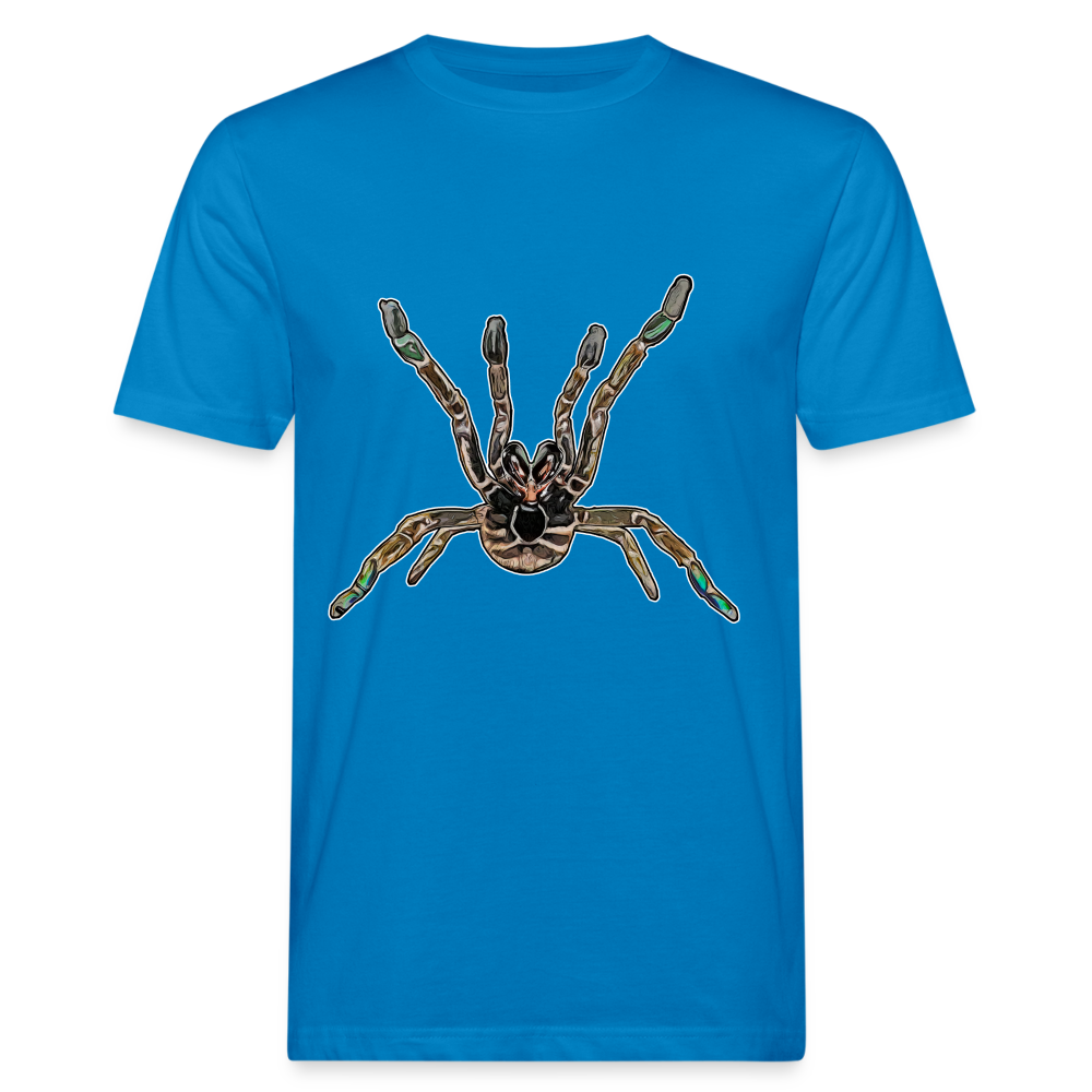 Männer Bio-T-Shirt Pterinochilus murinus tcf - Pfauenblau