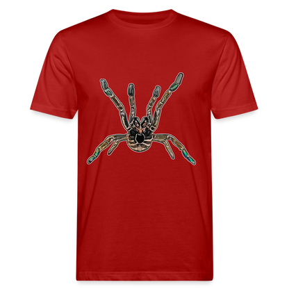 Männer Bio-T-Shirt Pterinochilus murinus tcf - Dunkelrot