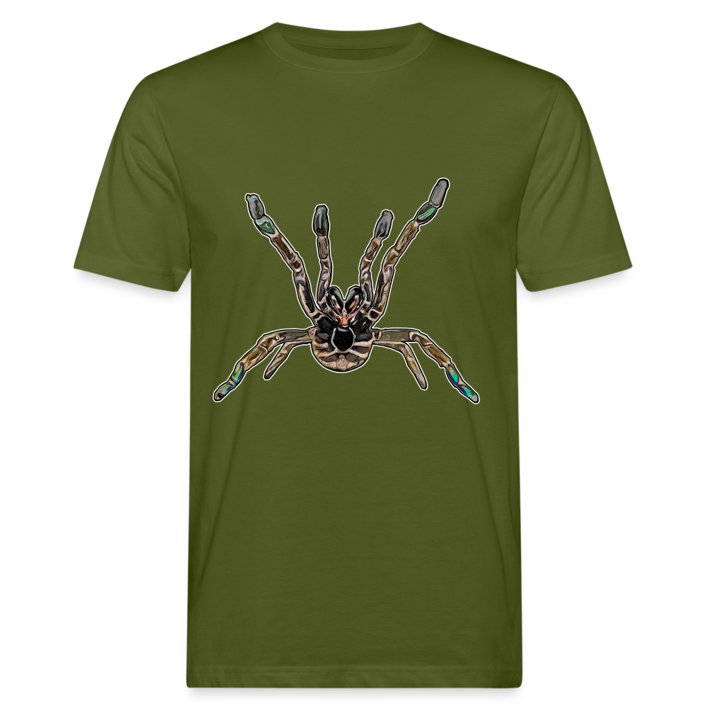 Männer Bio-T-Shirt Pterinochilus murinus tcf - Moosgrün