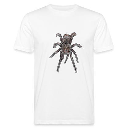 Männer Bio-T-Shirt Pamphobeteus sp Machala juvenile - weiß