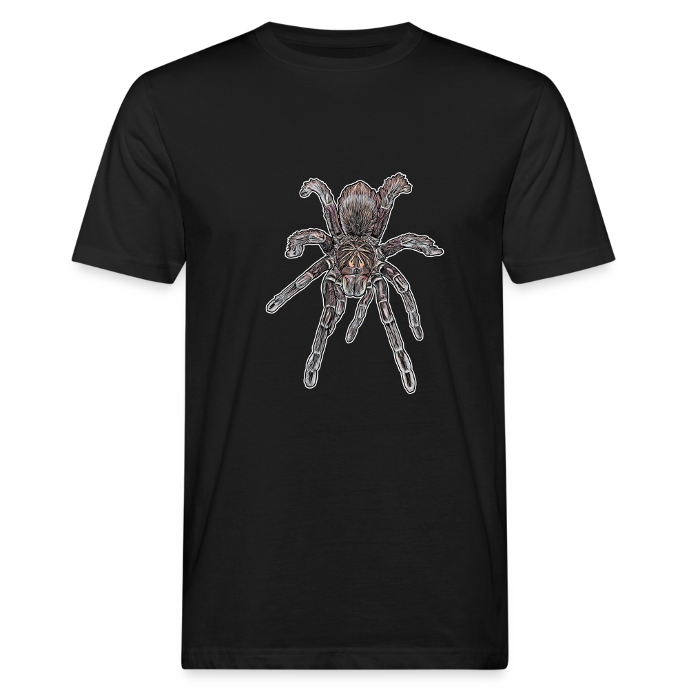 Männer Bio-T-Shirt Pamphobeteus sp Machala juvenile - Schwarz