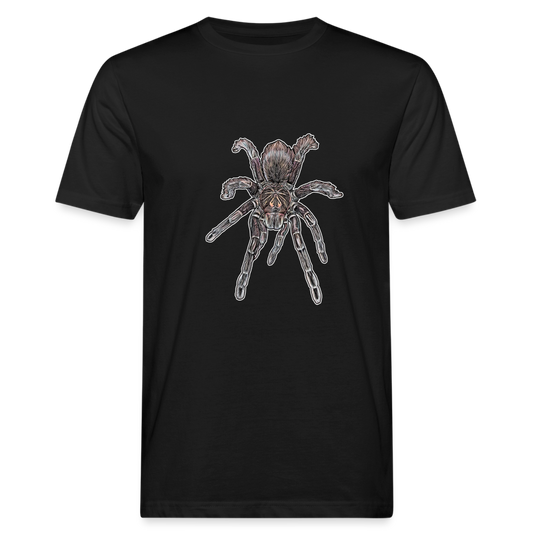 Männer Bio-T-Shirt Pamphobeteus sp Machala juvenile - Schwarz