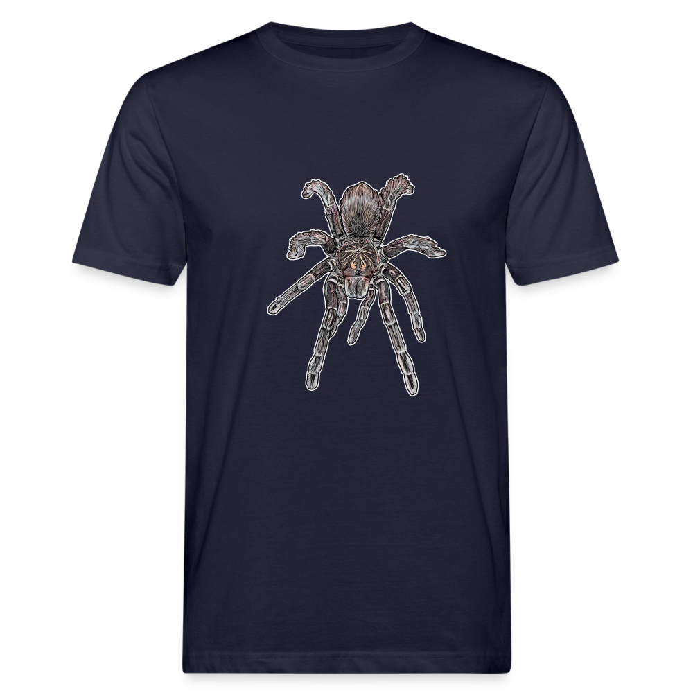 Männer Bio-T-Shirt Pamphobeteus sp Machala juvenile - Navy