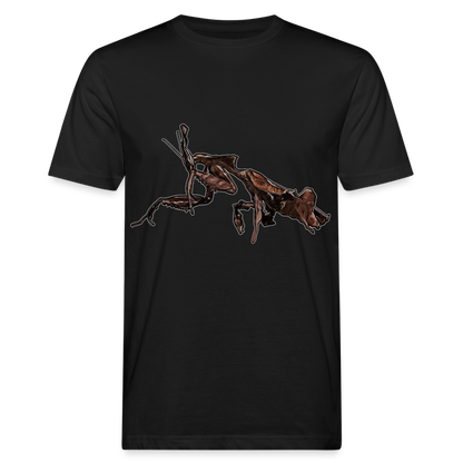 Männer Bio-T-Shirt Phyllocrania paradoxa female 2 - Schwarz