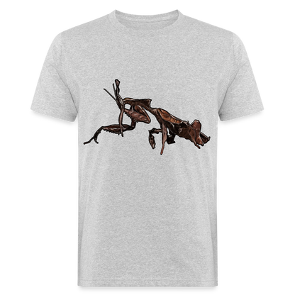 Männer Bio-T-Shirt Phyllocrania paradoxa female 2 - Grau meliert