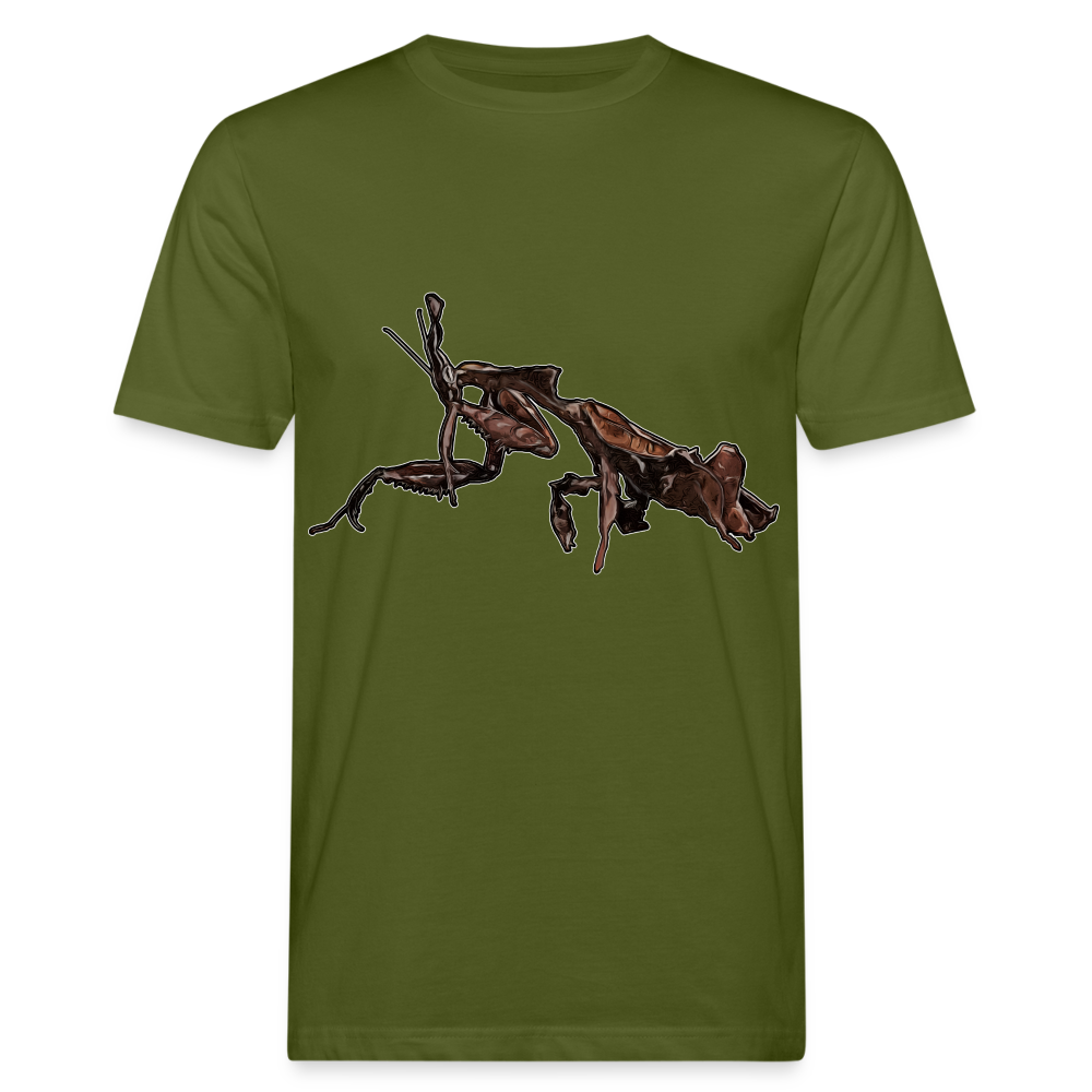 Männer Bio-T-Shirt Phyllocrania paradoxa female 2 - Moosgrün