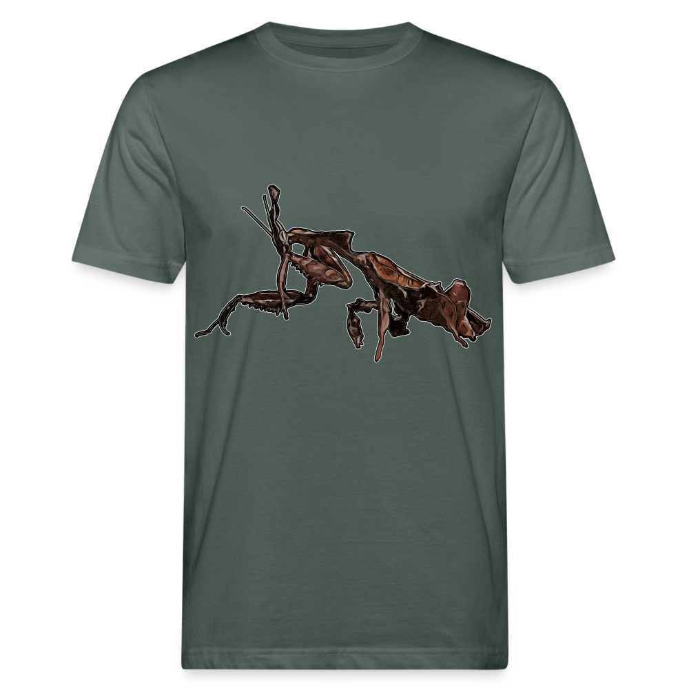 Männer Bio-T-Shirt Phyllocrania paradoxa female 2 - Graugrün