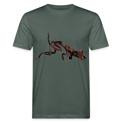 Männer Bio-T-Shirt Phyllocrania paradoxa female 2 - Graugrün