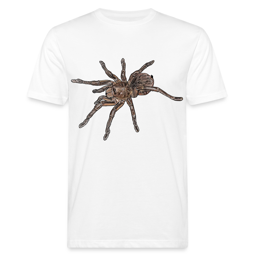 Männer Bio-T-Shirt Theraphosa stirmi juvenile - weiß