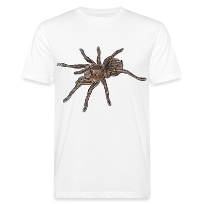 Männer Bio-T-Shirt Theraphosa stirmi juvenile - weiß