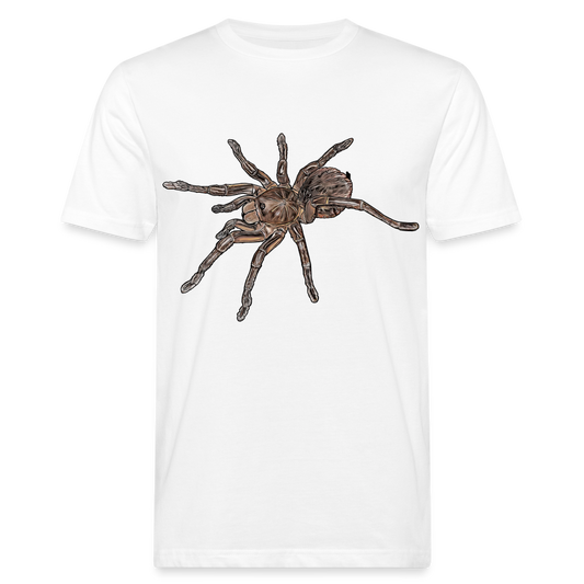Männer Bio-T-Shirt Theraphosa stirmi juvenile - weiß