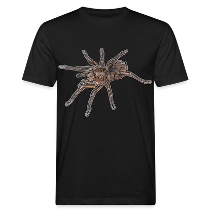 Männer Bio-T-Shirt Theraphosa stirmi juvenile - Schwarz