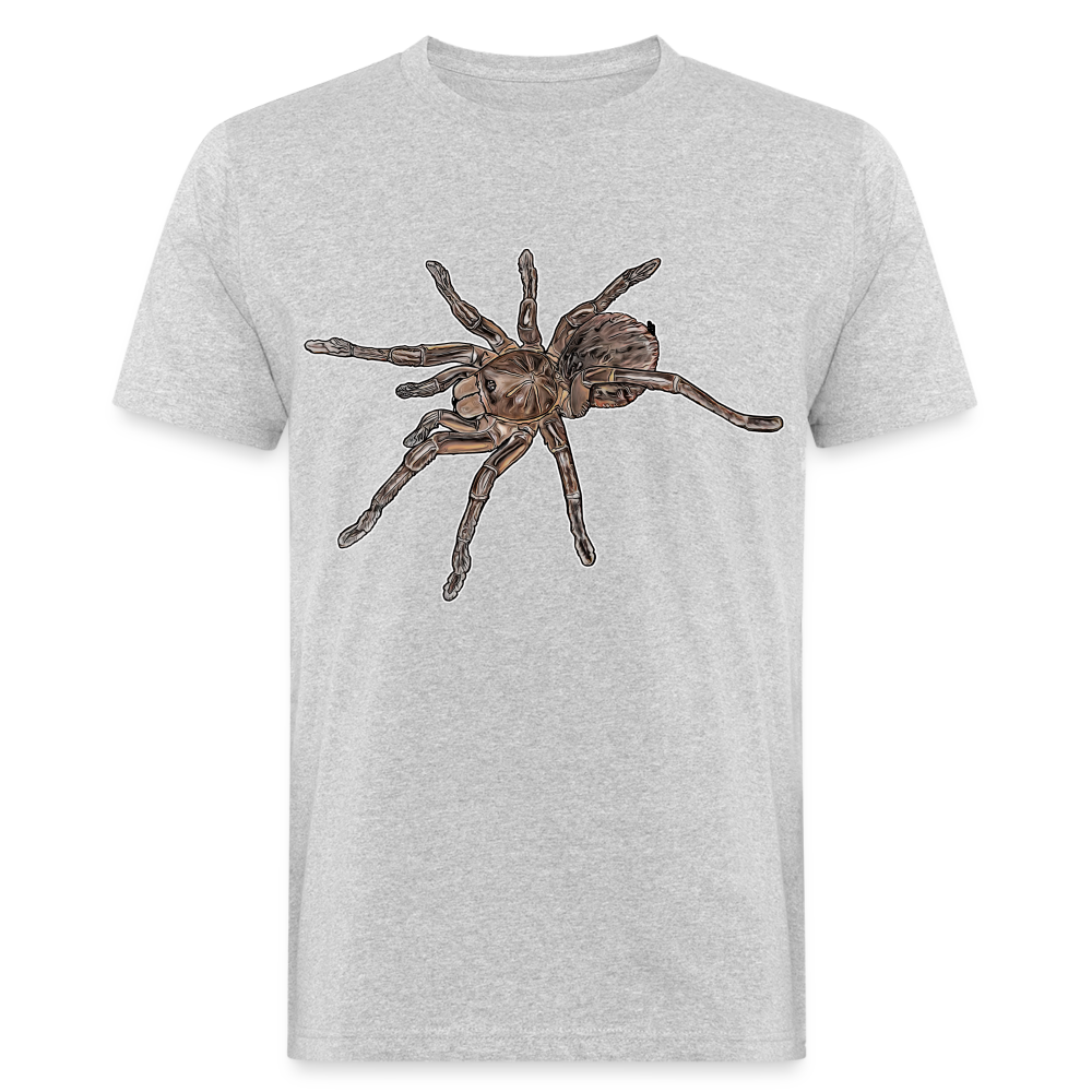 Männer Bio-T-Shirt Theraphosa stirmi juvenile - Grau meliert