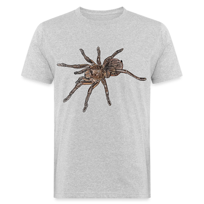 Männer Bio-T-Shirt Theraphosa stirmi juvenile - Grau meliert