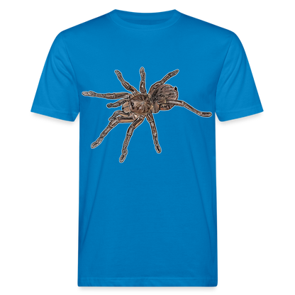 Männer Bio-T-Shirt Theraphosa stirmi juvenile - Pfauenblau
