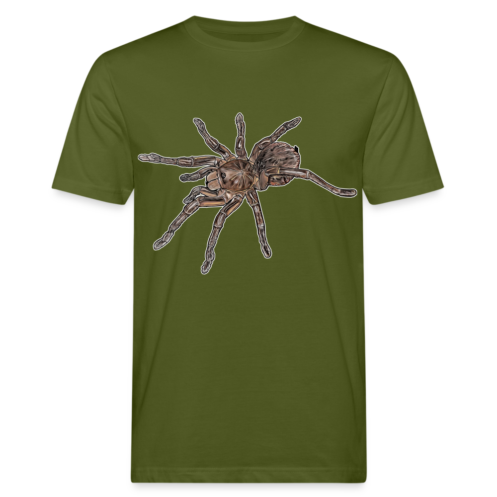 Männer Bio-T-Shirt Theraphosa stirmi juvenile - Moosgrün