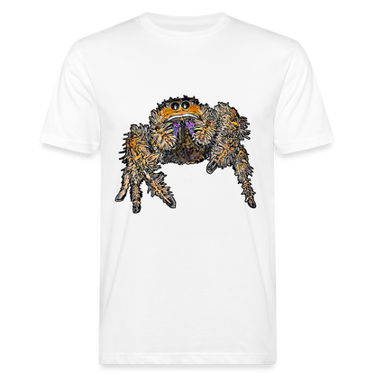 Männer Bio-T-Shirt Phidippus regius Everglades female - weiß