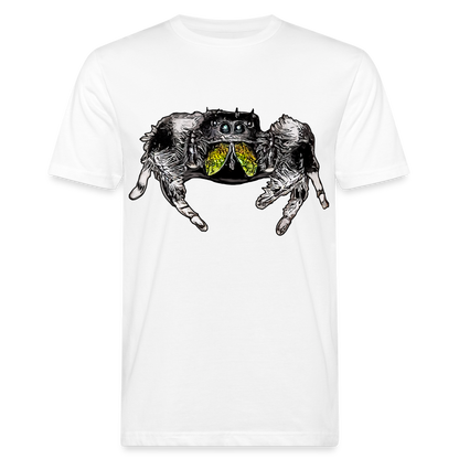 Männer Bio-T-Shirt Phidippus regius Rastafari male - weiß