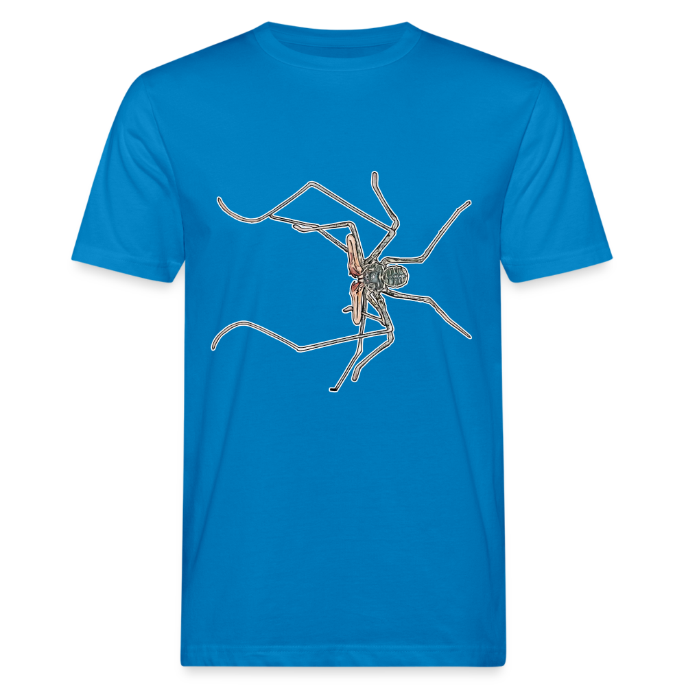 Männer Bio-T-Shirt Euphrynichus bacillifer - Pfauenblau