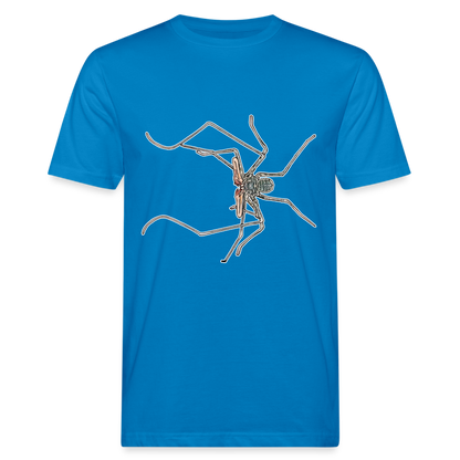 Männer Bio-T-Shirt Euphrynichus bacillifer - Pfauenblau