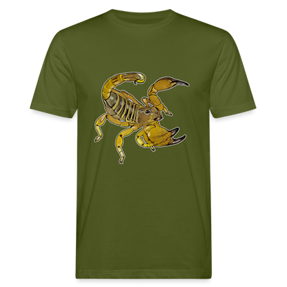 Männer Bio-T-Shirt Scorpio maurus palmatus - Moosgrün