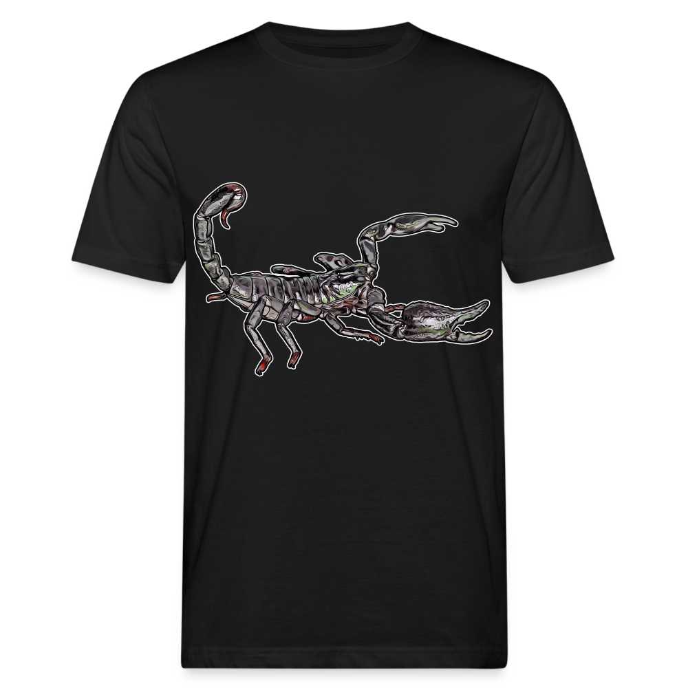 Männer Bio-T-Shirt Heterometrus silenus - Schwarz