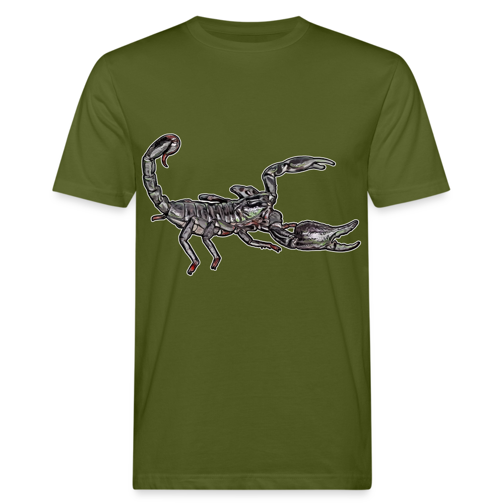 Männer Bio-T-Shirt Heterometrus silenus - Moosgrün