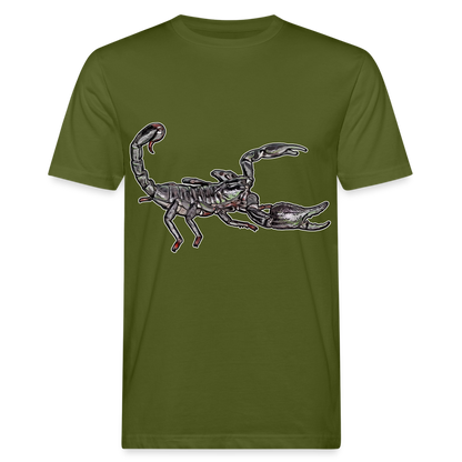 Männer Bio-T-Shirt Heterometrus silenus - Moosgrün
