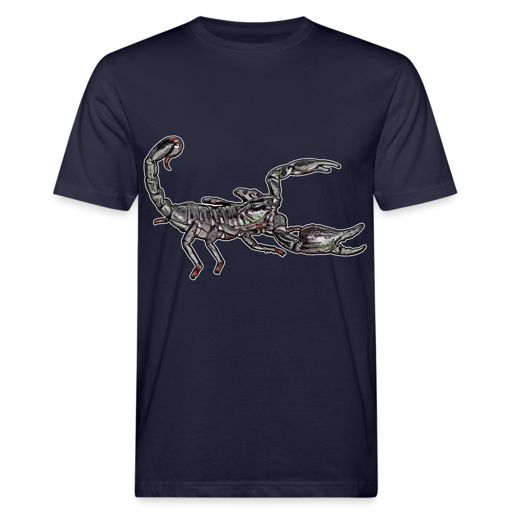 Männer Bio-T-Shirt Heterometrus silenus - Navy