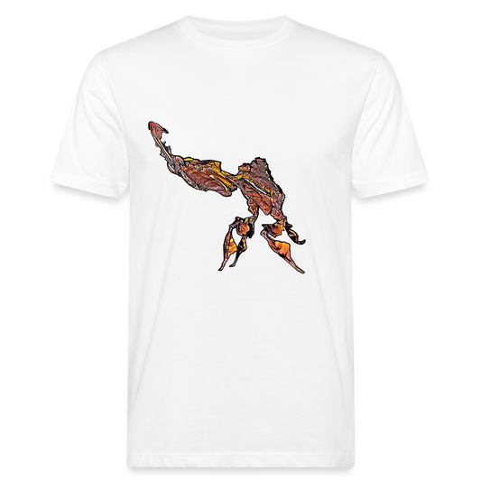Männer Bio-T-Shirt Phyllocrania paradoxa male - weiß
