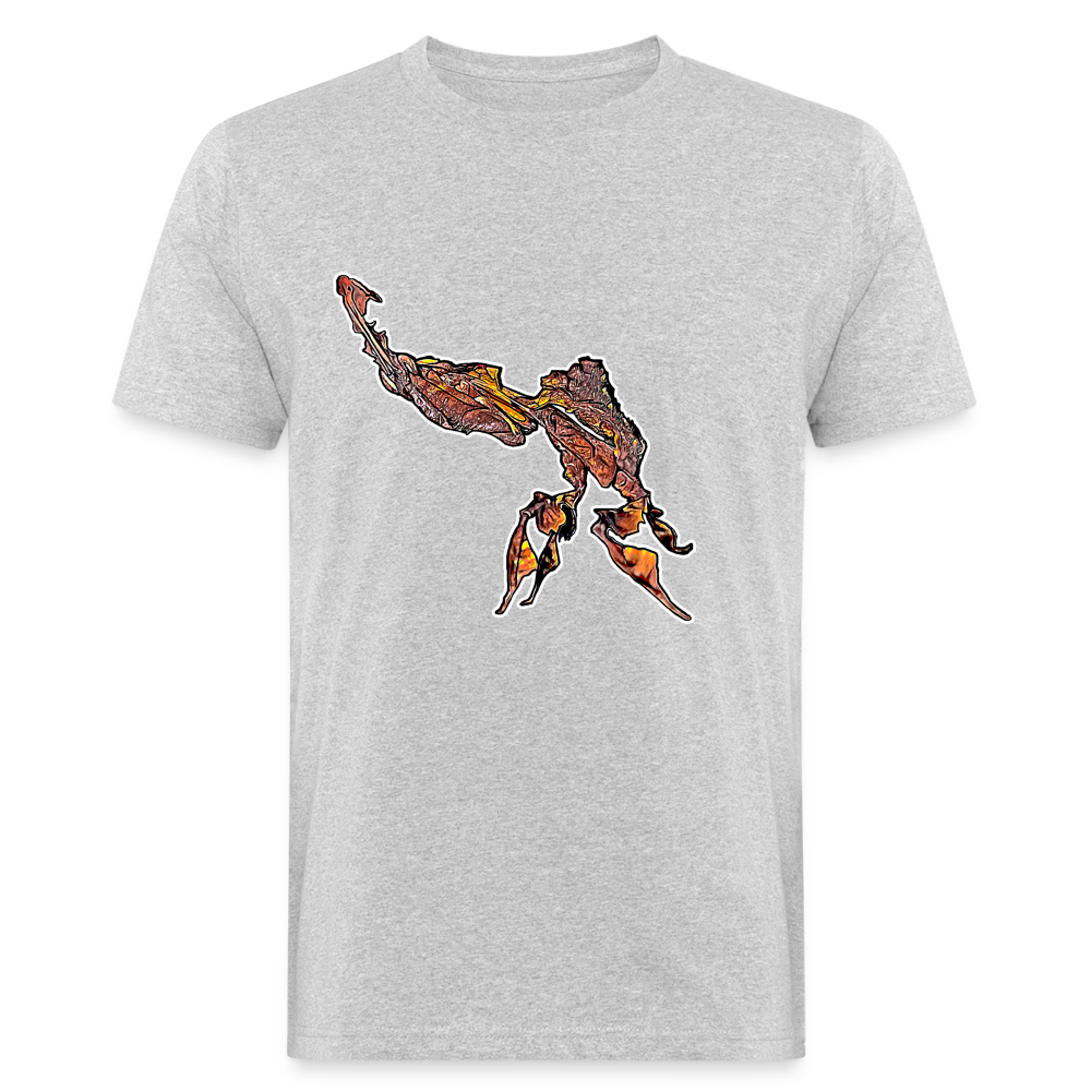 Männer Bio-T-Shirt Phyllocrania paradoxa male - Grau meliert