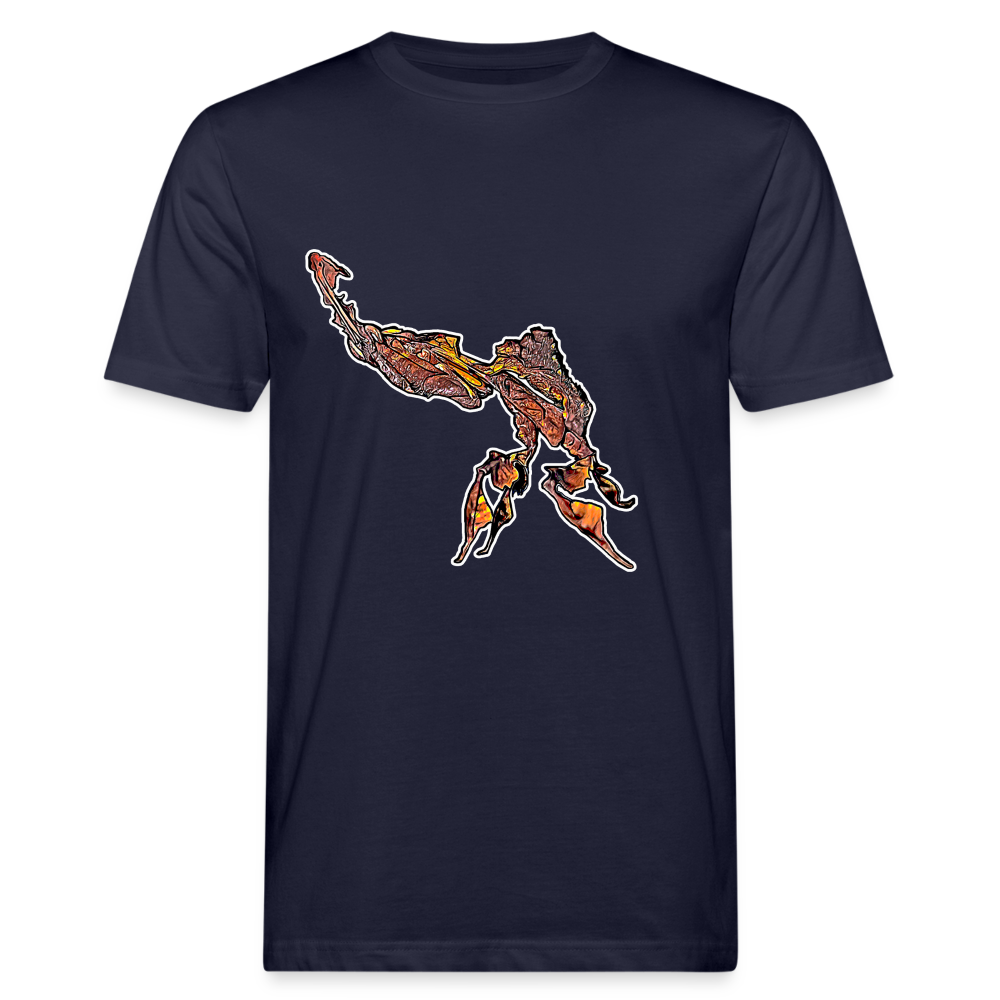Männer Bio-T-Shirt Phyllocrania paradoxa male - Navy