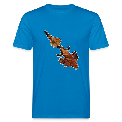 Männer Bio-T-Shirt Phyllocrania paradoxa female - Pfauenblau
