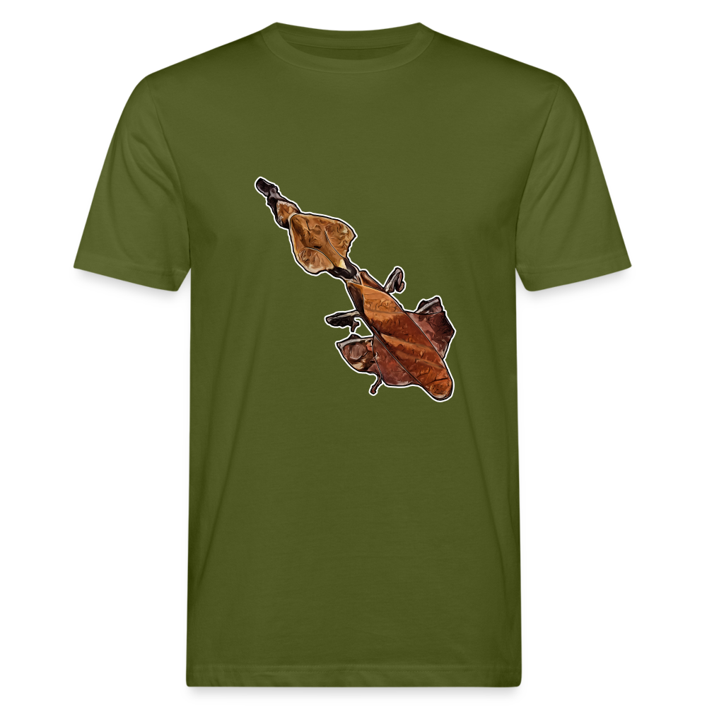 Männer Bio-T-Shirt Phyllocrania paradoxa female - Moosgrün