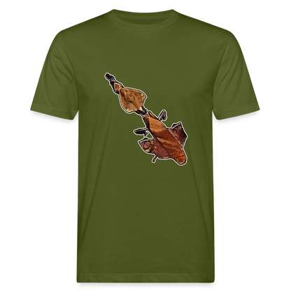 Männer Bio-T-Shirt Phyllocrania paradoxa female - Moosgrün