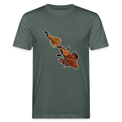 Männer Bio-T-Shirt Phyllocrania paradoxa female - Graugrün
