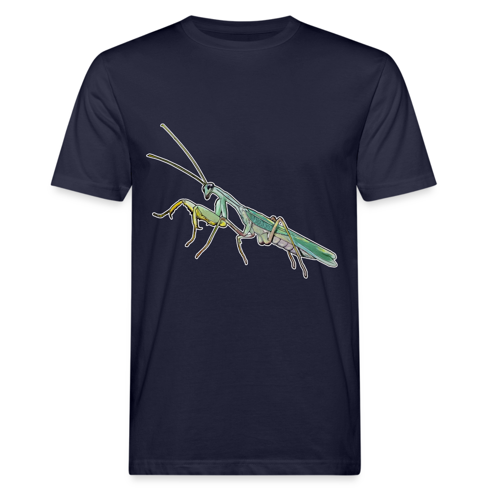 Männer Bio-T-Shirt Sphodromantis lineola male - Navy