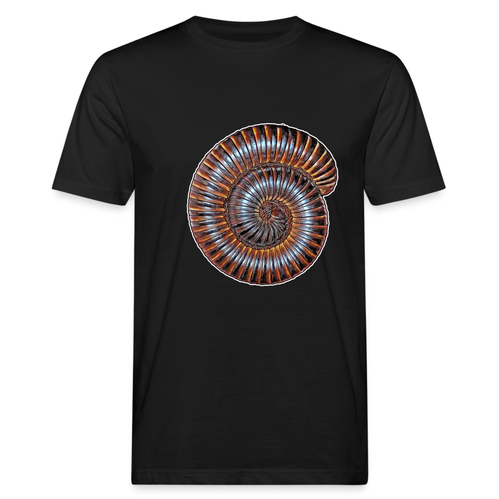 Männer Bio-T-Shirt Archispirostreptus gigas - Schwarz