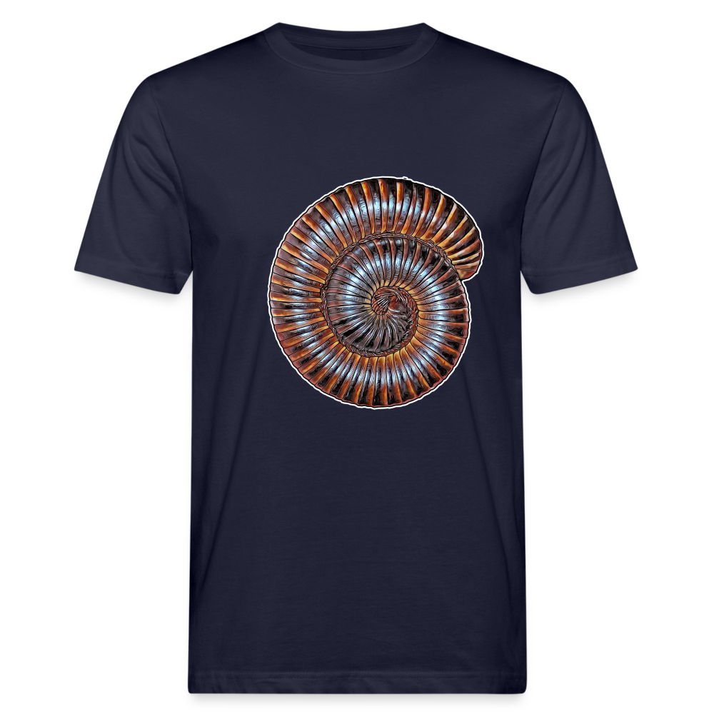 Männer Bio-T-Shirt Archispirostreptus gigas - Navy