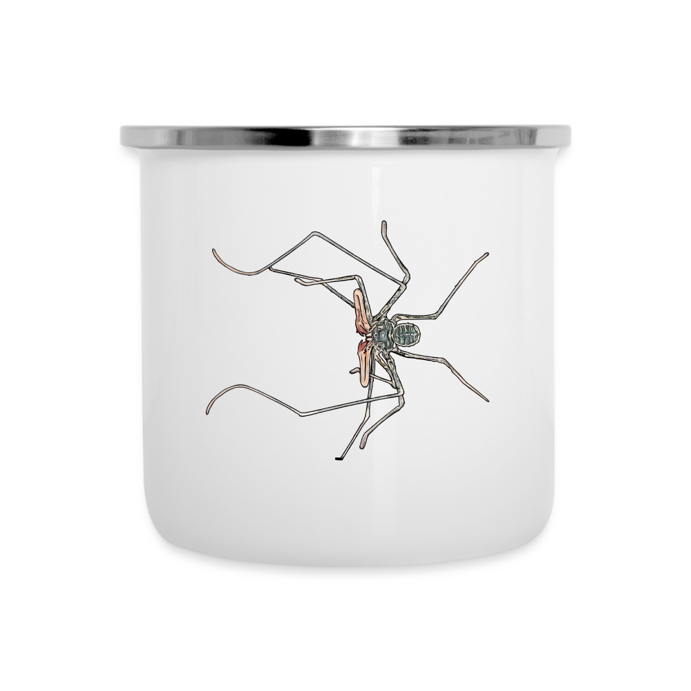 Emaille-Tasse Euphrynichus bacillifer - weiß