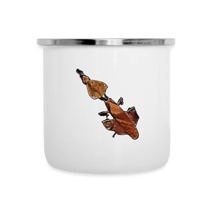 Emaille-Tasse Phyllocrania paradoxa female - weiß